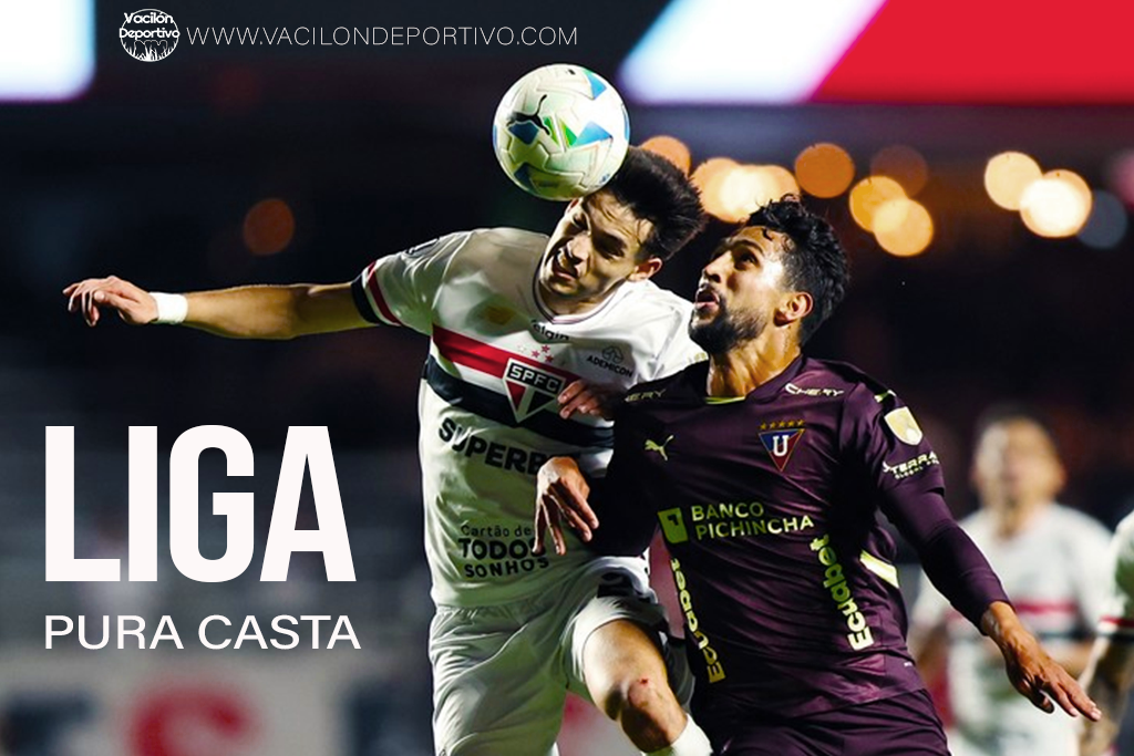 LIGA DE QUITO, pura casta copera.