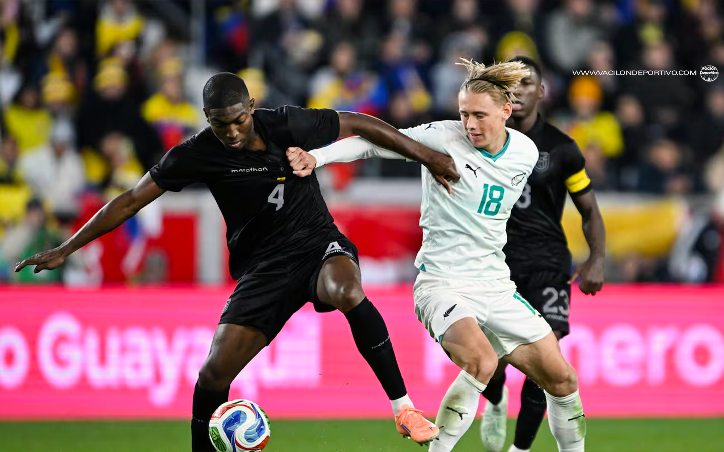 Ecuador cierra el 2025 ganando a los All whites en New Jersey